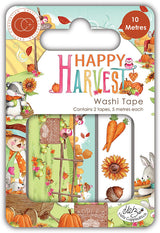 Paquete de 2 cintas washi Happy Harvest