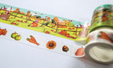 Paquete de 2 cintas washi Happy Harvest
