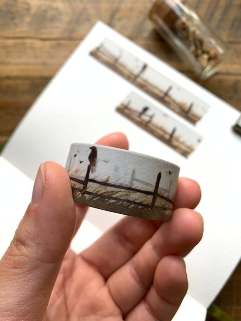 The Creeping Moon - Harvest Crows Washi Tape