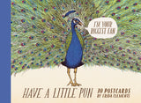 A lighthearted, witty, and adorable extension of the successful Have a Little Pun line for fans of Frida Clements' art and humor. A fun way to keep in touch with friends and family, each playful card is illustrated with artwork of animals and objects, along with a witty pun. All postcards are culled from the new work in the new book The Snuggle Is Real. Send them a smile and let them know you're thinking of them with a note on these cute cards.