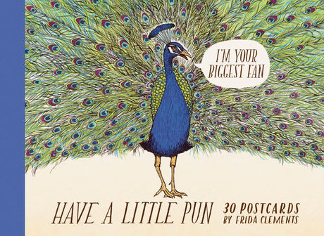A lighthearted, witty, and adorable extension of the successful Have a Little Pun line for fans of Frida Clements' art and humor. A fun way to keep in touch with friends and family, each playful card is illustrated with artwork of animals and objects, along with a witty pun. All postcards are culled from the new work in the new book The Snuggle Is Real. Send them a smile and let them know you're thinking of them with a note on these cute cards.