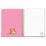 Hello Kitty College Letters Extra Large Spiral Notebook