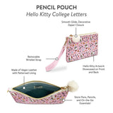 Hello Kitty College Letters Pencil Pouch