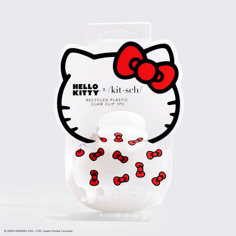 Add a touch of Hello Kitty playfulness to your hairstyle with this claw clip, featuring her signature red bows

Great for half-up styles, buns, and everyday updos. Lightweight, durable, and easy to wear!