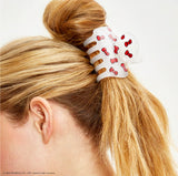 Add a touch of Hello Kitty playfulness to your hairstyle with this claw clip, featuring her signature red bows

Great for half-up styles, buns, and everyday updos. Lightweight, durable, and easy to wear!