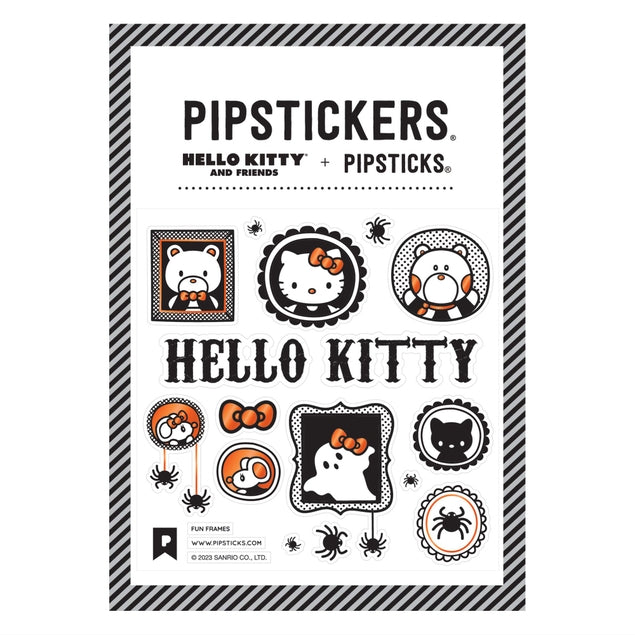 Pegatinas con marcos divertidos de Hello Kitty y sus amigos