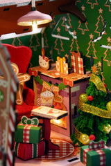 Once upon a time, in a cozy little town, there was a magical gingerbread house that sparkled with sweetness and joy. But this wasn't just any ordinary gingerbread house-it was Hello Kitty's, the beloved girl who filled hearts with love and cheer all over the world.
Bring the festive cheer to life with this Hello Kitty Wooden Gingerbread House Kit! This charming, easy-to-build craft project lets you create your own sweet, wooden gingerbread house adorned with the adorable Hello Kitty design