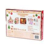 Once upon a time, in a cozy little town, there was a magical gingerbread house that sparkled with sweetness and joy. But this wasn't just any ordinary gingerbread house-it was Hello Kitty's, the beloved girl who filled hearts with love and cheer all over the world.
Bring the festive cheer to life with this Hello Kitty Wooden Gingerbread House Kit! This charming, easy-to-build craft project lets you create your own sweet, wooden gingerbread house adorned with the adorable Hello Kitty design