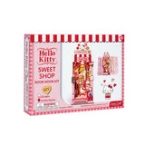 Step into a sugary dream with this irresistibly charming book nook kit, featuring Hello Kitty herself in a candy shop that's overflowing with sweetness and delight! From candy jars lining the shelves to pastel goodies peeking out from every corner, this magical miniature world is bursting with adorable, mouthwatering details.
And the showstopper? A dazzling lollipop chandelier that hangs like a crown jewel above the shop, casting a whimsical glow over the entire scene. It's a heart-melting centerpiece that 