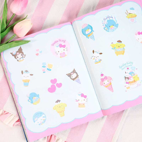 More than 500 colorful stickers of Hello Kitty and Friends are perfect for scrapbooking or decorating your personal items.

Ever since Hello Kitty made her first appearance in 1974, she has garnered millions of fans over several generations and continues to be popular today. This collection of more than 500 colorful stickers includes Hello Kitty and Friends in a variety of fun poses and features favorite Sanrio characters, group poses, icons, and fun graphics that are perfect for scapbooking or decorating s