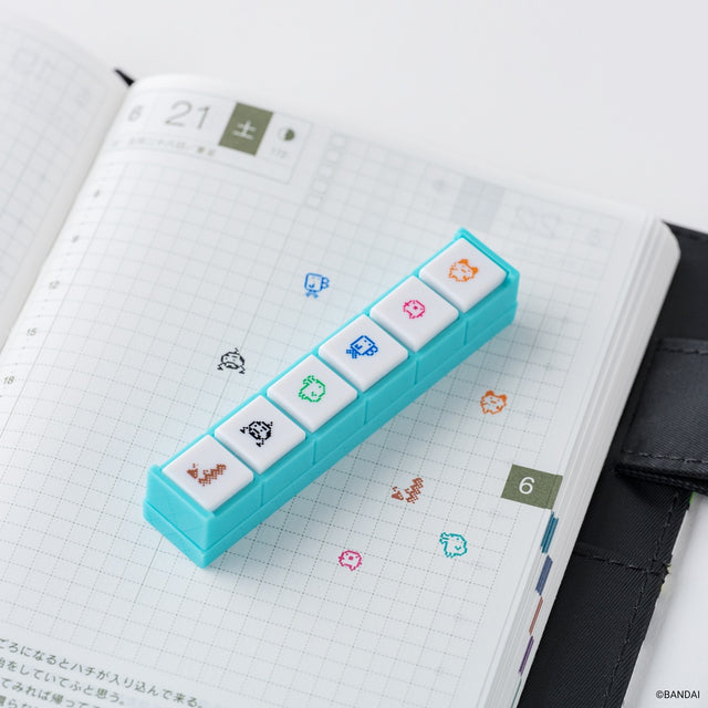 Hobonichi 2026 - Tamagotchi Pochitto6 Push-Button Stamp (Tamagotchi)
