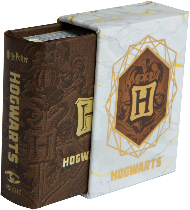 Go behind the scenes of the beloved Harry Potter films and discover all things Hogwarts! Meet students and teachers, explore the castle and grounds, and learn everything there is to know about the famous school of magic and its history on-screen. 

One of a new line of collectible pocket-size art books on the Harry Potter films, this book about Hogwarts features exciting artwork and behind-the-scenes facts in a fun, readable miniature size. Fans can choose their favorites or collect them all!