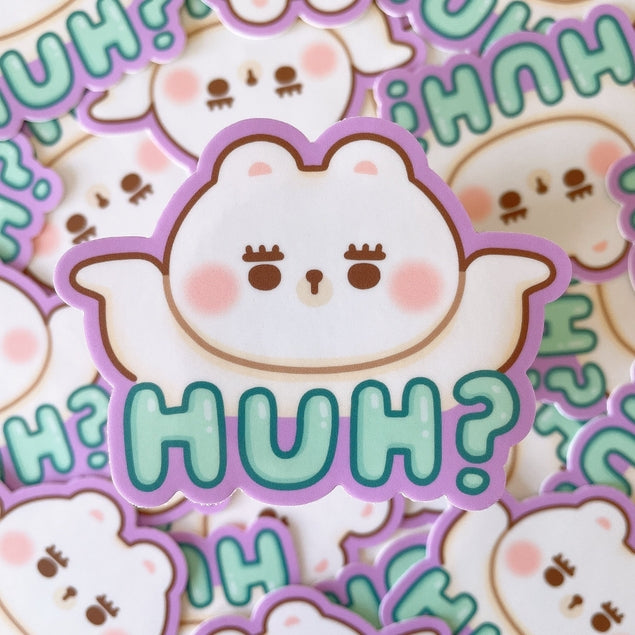¿Eh? Pegatina de oso