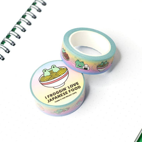 Robot Dance Battle - I Froggin' Love Japanese Food Washi Tape