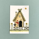 4legs Postcard - Mushroom Cats Summer