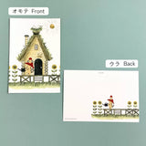 4legs Postcard - Mushroom Cats Summer