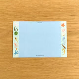 4legs Postcard - Cat in Picture Book #new3 White Cat