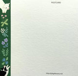 4legs Postcard - Cat in Picture Book #new4 Black Cat