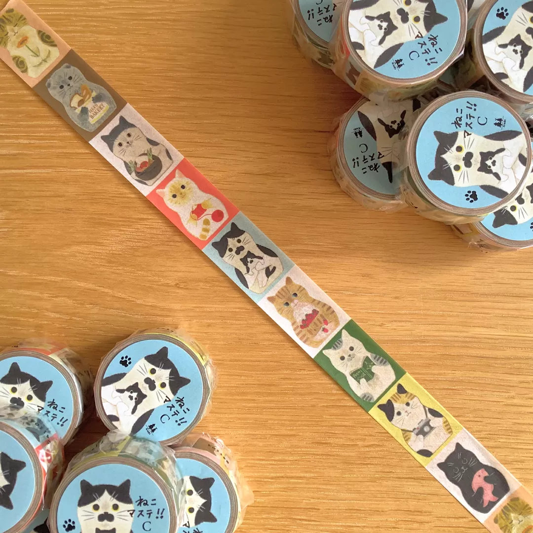 4legs Cat Washi Tape (C)