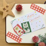 4legs Cat Washi Tape (C)