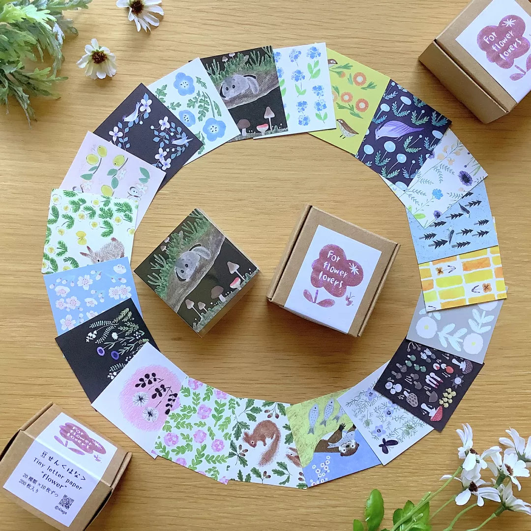 4legs Tiny Letter Paper - For flower lovers
