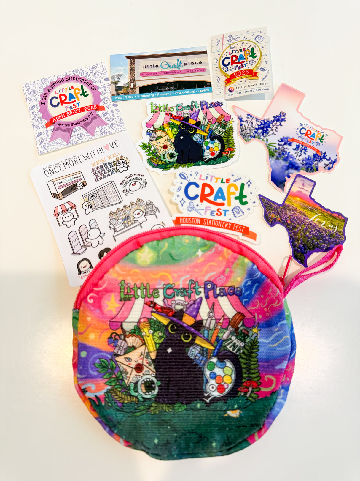 Sara Szewczyk x Little Craft Place Circle Pouch