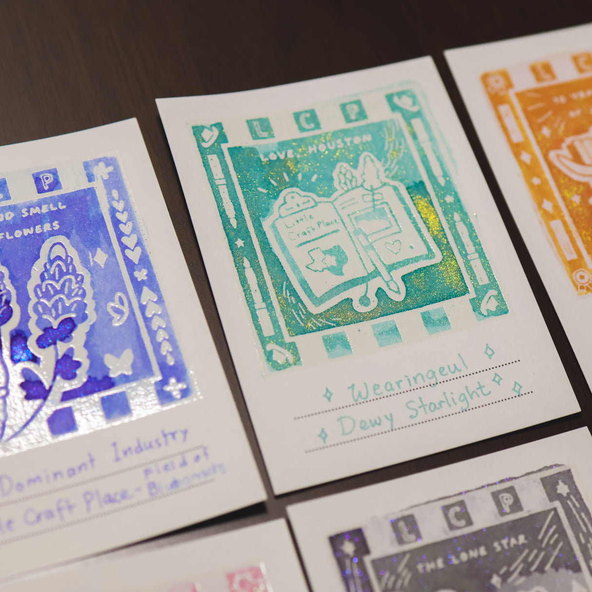 Thousand Skies x Little Craft Place Ink Cards
