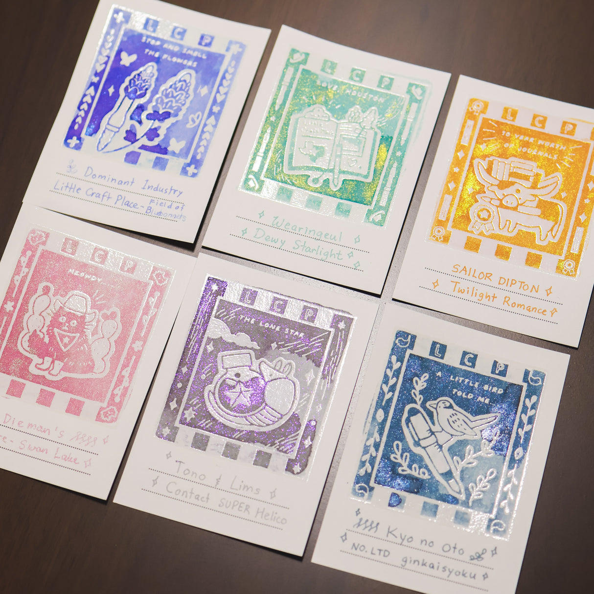 Thousand Skies x Little Craft Place Ink Cards