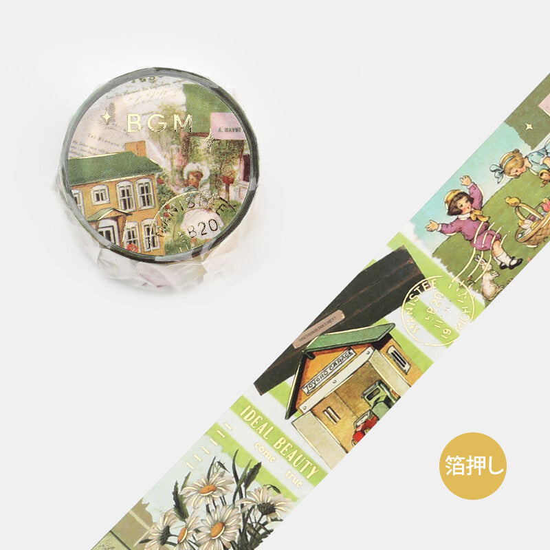 BGM Invitation to Romance Stories Washi Tape