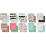 Bloc de papel It's Snome Time 2, 12" x 12", paquete de 40 