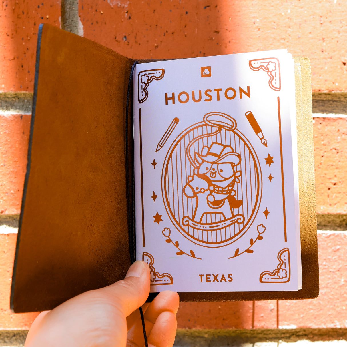 Thousand Skies x Little Craft Fest Limited Edition Houston Passport Journal