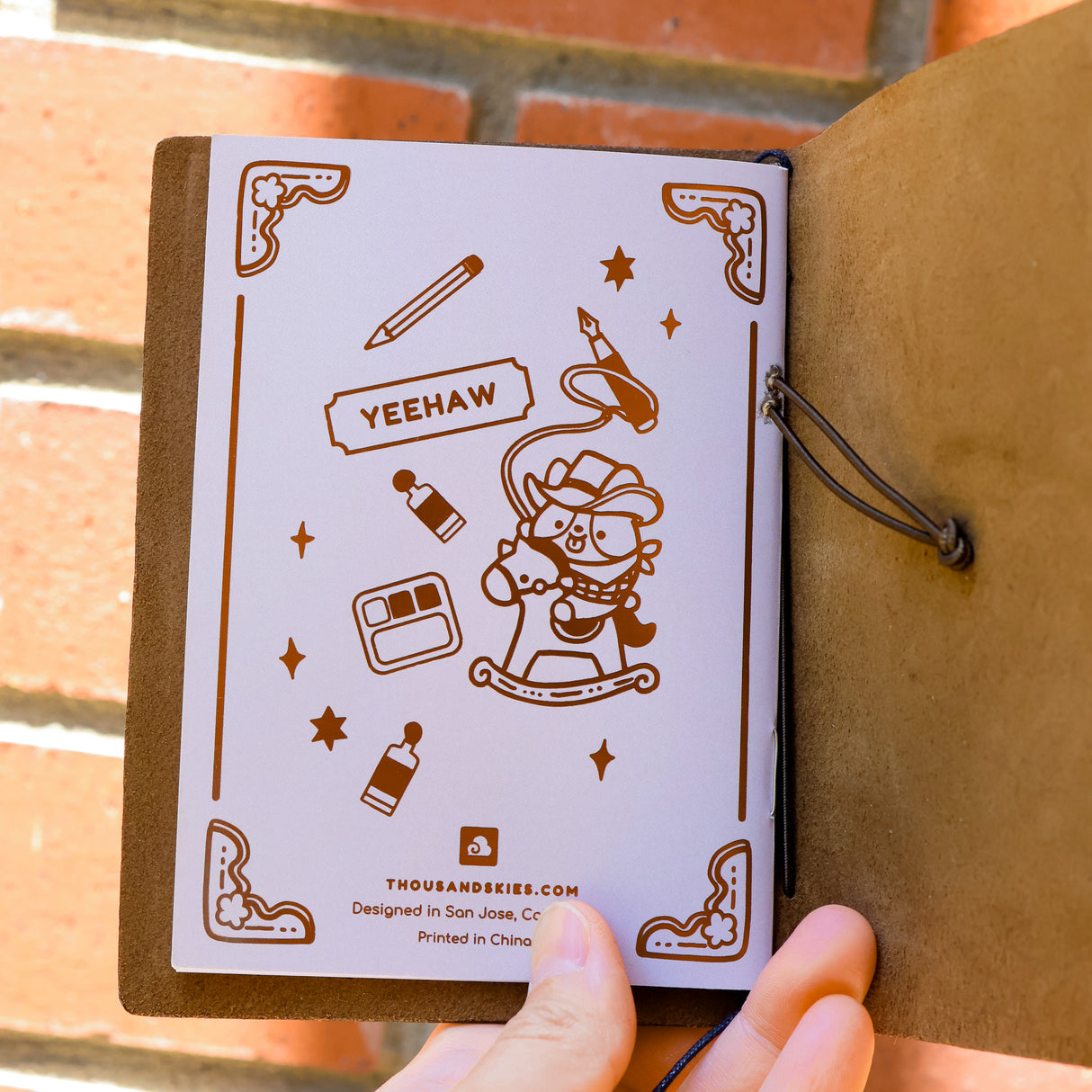 Thousand Skies x Little Craft Fest Limited Edition Houston Passport Journal