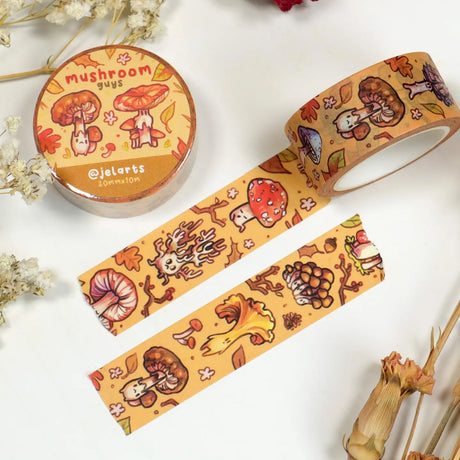 JelArts - Mushroom Guys Washi Tape