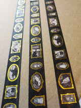 Jon Turner Gallery of Curiosities Gold Foiled Washi Tape - Style 2


Turn every surface into a tiny gallery with this washi tape featuring tiny Jon Turner artworks in shiny gold frames, an array of little robots, ghosts and other spooky oddities. Perfect for spooky journalling or curious correspondence.
15mm wide
10m length