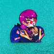 This is one of 5 stickers of your favorite magical girl band! Collect your favorites!

This sticker is all vinyl, durable, waterproof, and UV resistant. Feel free to put it on your laptop, water bottle, etc.

Sticker size (estimated): 3 x 3 inches