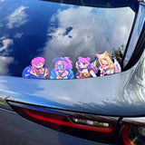This is one of 5 stickers of your favorite magical girl band! Collect your favorites!

This sticker is all vinyl, durable, waterproof, and UV resistant. Feel free to put it on your laptop, water bottle, etc.

Sticker size (estimated): 3 x 3 inches