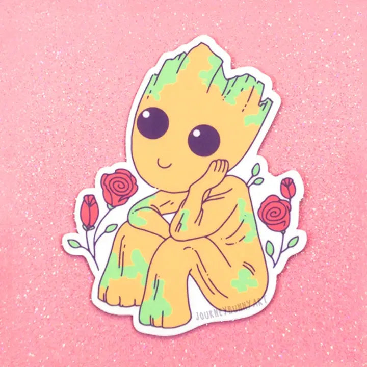 Part of my sticker collection featuring creature characters from pop culture! Collect your favorites!

This sticker is all vinyl, durable, waterproof, and UV resistant. Feel free to put it on your laptop, water bottle, etc.

Sticker size (estimated): 2.5 x 3 inches