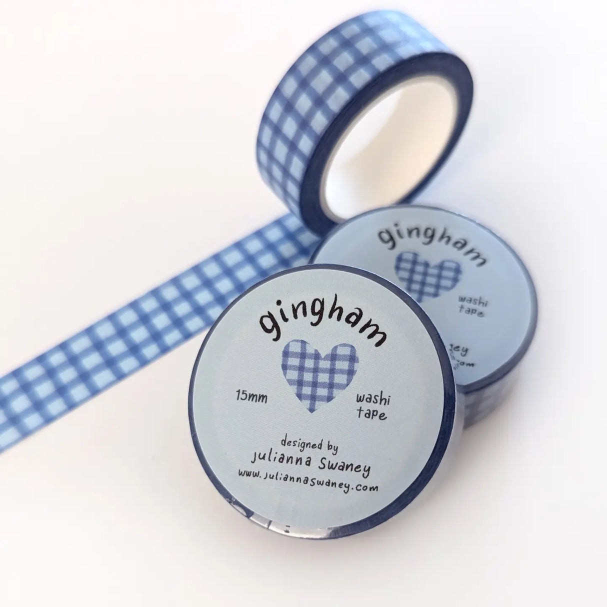 This cute washi tape is made from my original illustrations and it features a simple, slightly wonky pattern that makes a nice companion with more busy washi tape designs.