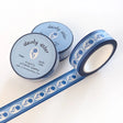 This cute washi tape is made from my original illustrations and it features a decorative flower pattern.