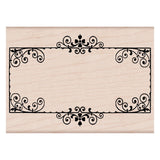 Frame with Scrolls Stamp