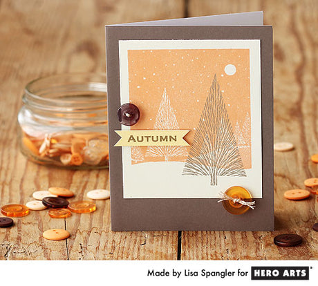 Winter Moon Stamp