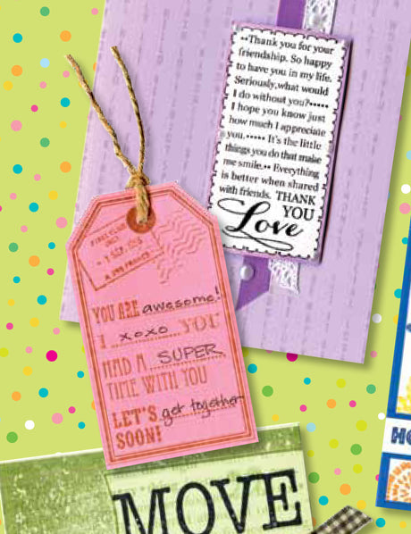 You Are Tag Stamp