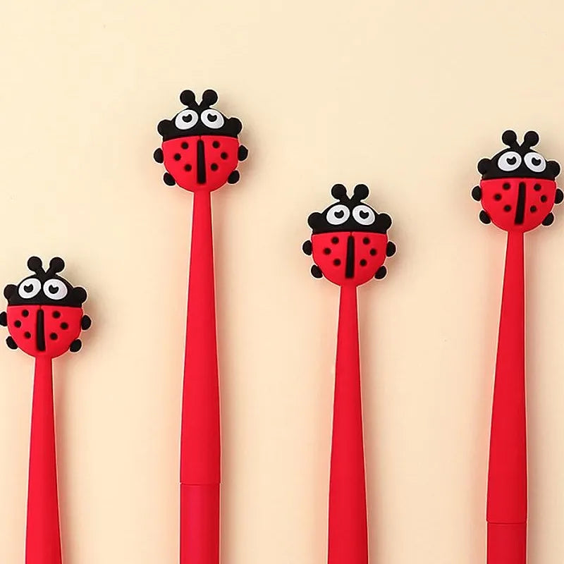Ladybug Gel Pen Black Ink