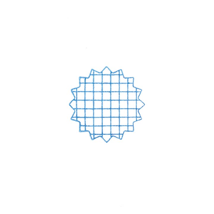 KORI JIRUSHI Crystal Clarity Stamp- Grid