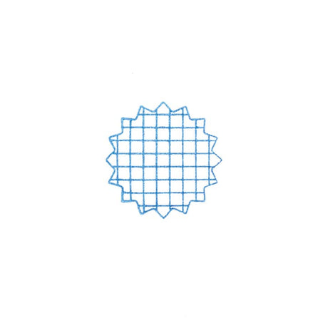 KORI JIRUSHI Crystal Clarity Stamp- Grid