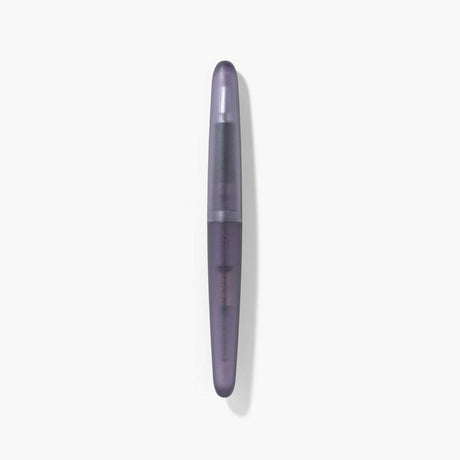 A pen that evokes the texture of frosted glass. Its translucency reveals the internal mechanism as an aesthetic feature. Careful consideration of form and colour palette ensures an elegant presence, even when not in use.&nbsp;

The pen is equipped with thoughtful functionality, including an extended grip section and a screw cap designed for quick access with minimal turns. The visible ink level allows for easy refills.

Available in a Fine and Medium nib
Includes converter
Steel nib
