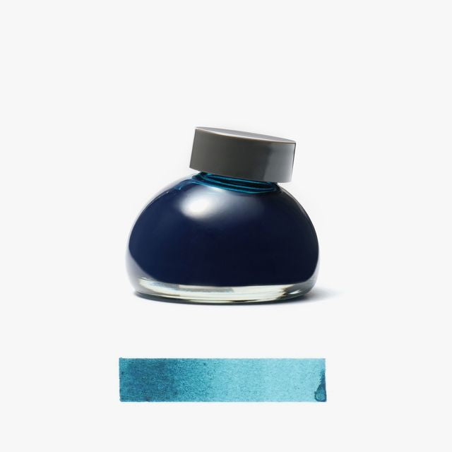 Functional tools for a lifetime of use. Our writing tools are designed to become your companions, developing personal character through the journey of ownership. The simple yet charming glass bottle has been designed for seamless use, creating a bottled ink that's bound to inspire writing with joy.

Once dry, our pigment inks are water resistant and lightfast to ensure your special message stands the test of time. The original bottle has been designed for ease of refill with any pen, while effortlessly bala