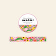 Karen Schipper Washi Tape - Garden Toad

Frogs, flowers, mushrooms, bees, and tiny garden bugs come together on the Garden Toad Washi Tape, a whimsical decorative paper tape with playful illustrated style. Set against a pink background, this washi tape feels colorful, cheerful, and perfect for those who love nature-inspired stationery.

Tape dimensions: 15mm x 10m
Each tape is approx. 1.75” x 1.75” x 0.65”
Packaged in clear plastic with two round branded stickers on each side of the roll&nbsp;
Designed in t