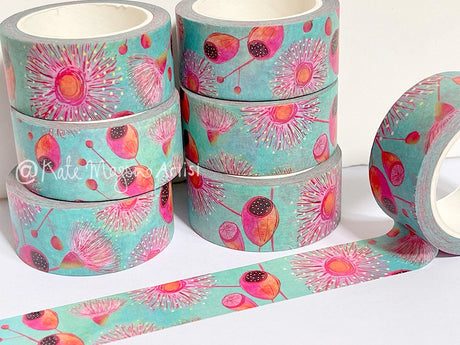 Kate Mason Floral Gumnuts Washi Tape
