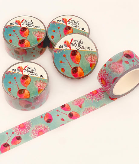 Kate Mason Floral Gumnuts Washi Tape